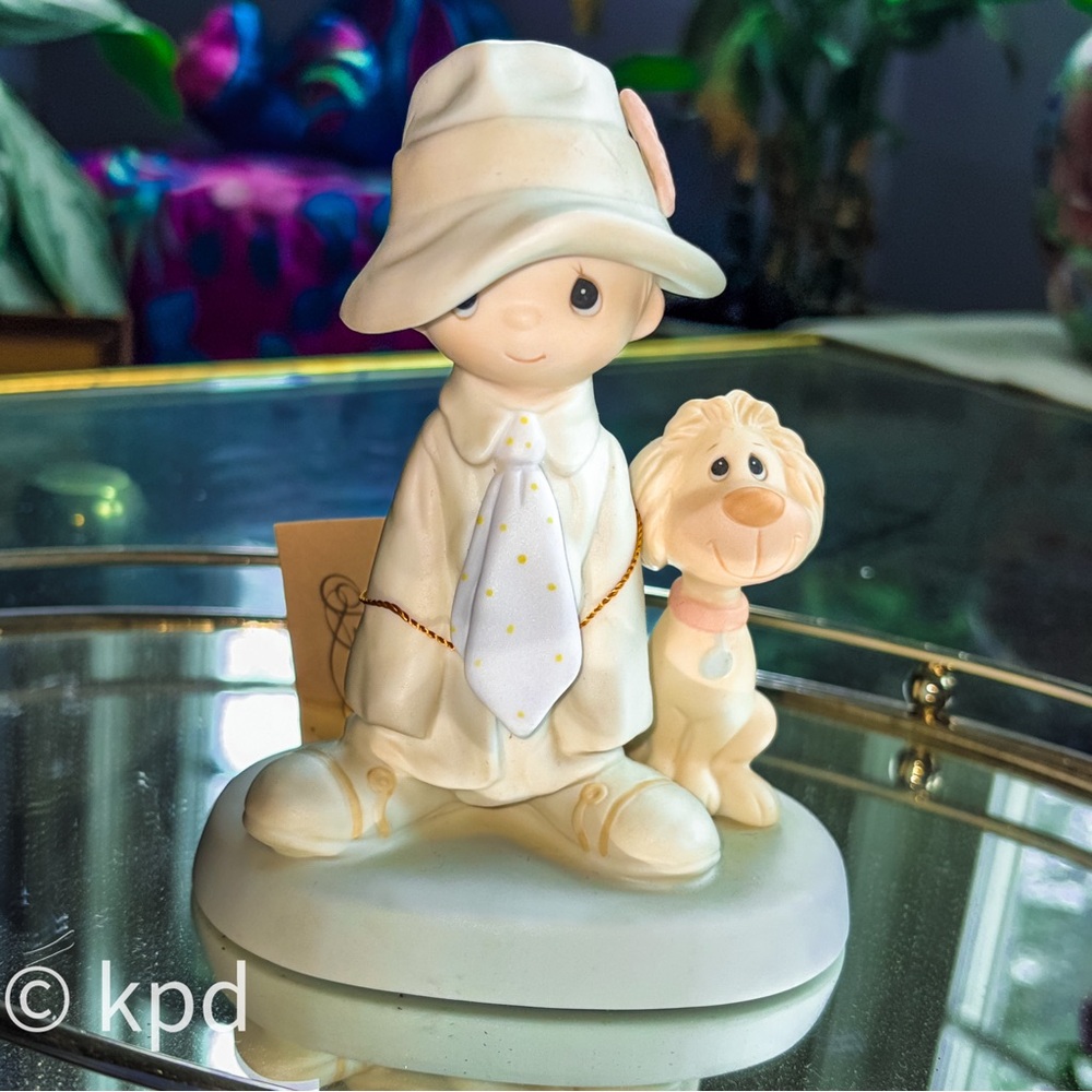 1980 Precious Moments 'To a Special Dad' Figurine – Vintage Enesco Collectible